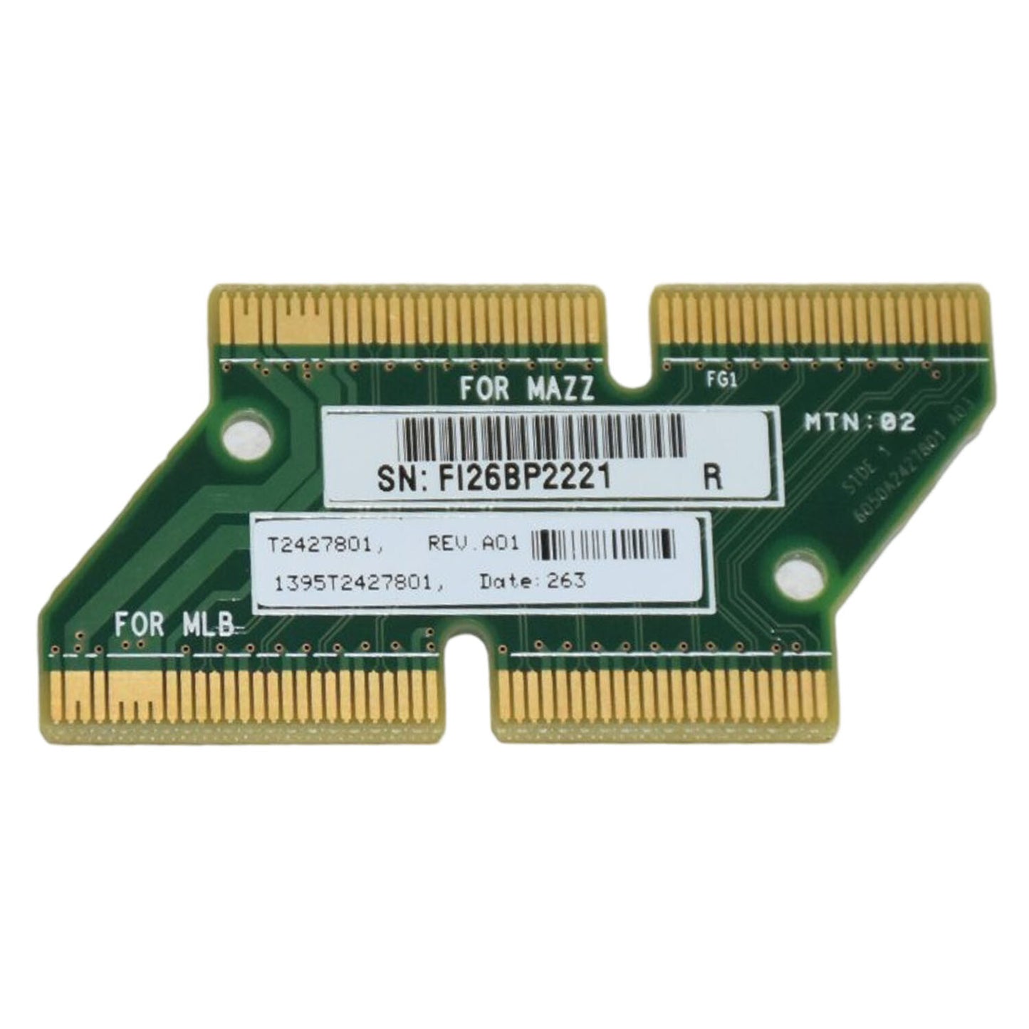 New Mellanox Dell PowerEdge C6220 Network Card w/ Interposer Bracket HH4P1 XXM5F