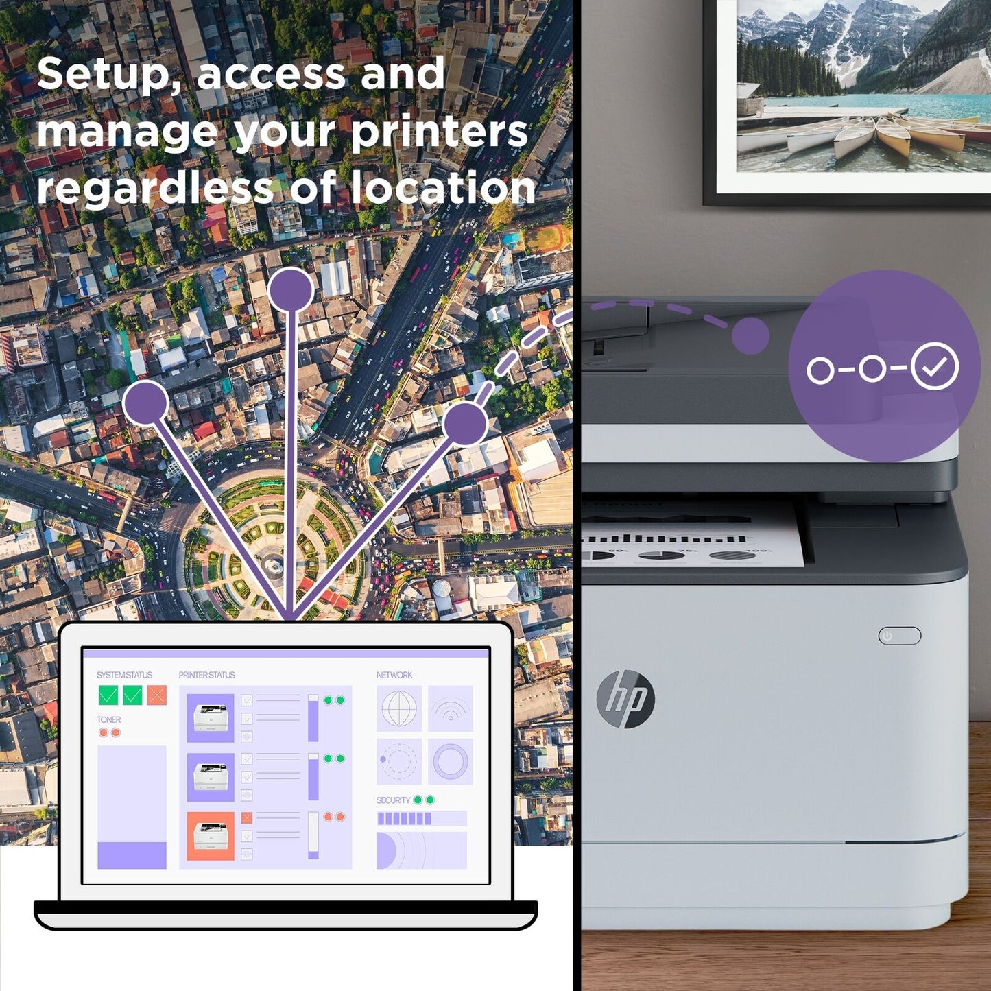 HP LaserJet Pro 3001dw Laser Printer, Black And White Mobile Print Up to 50,000