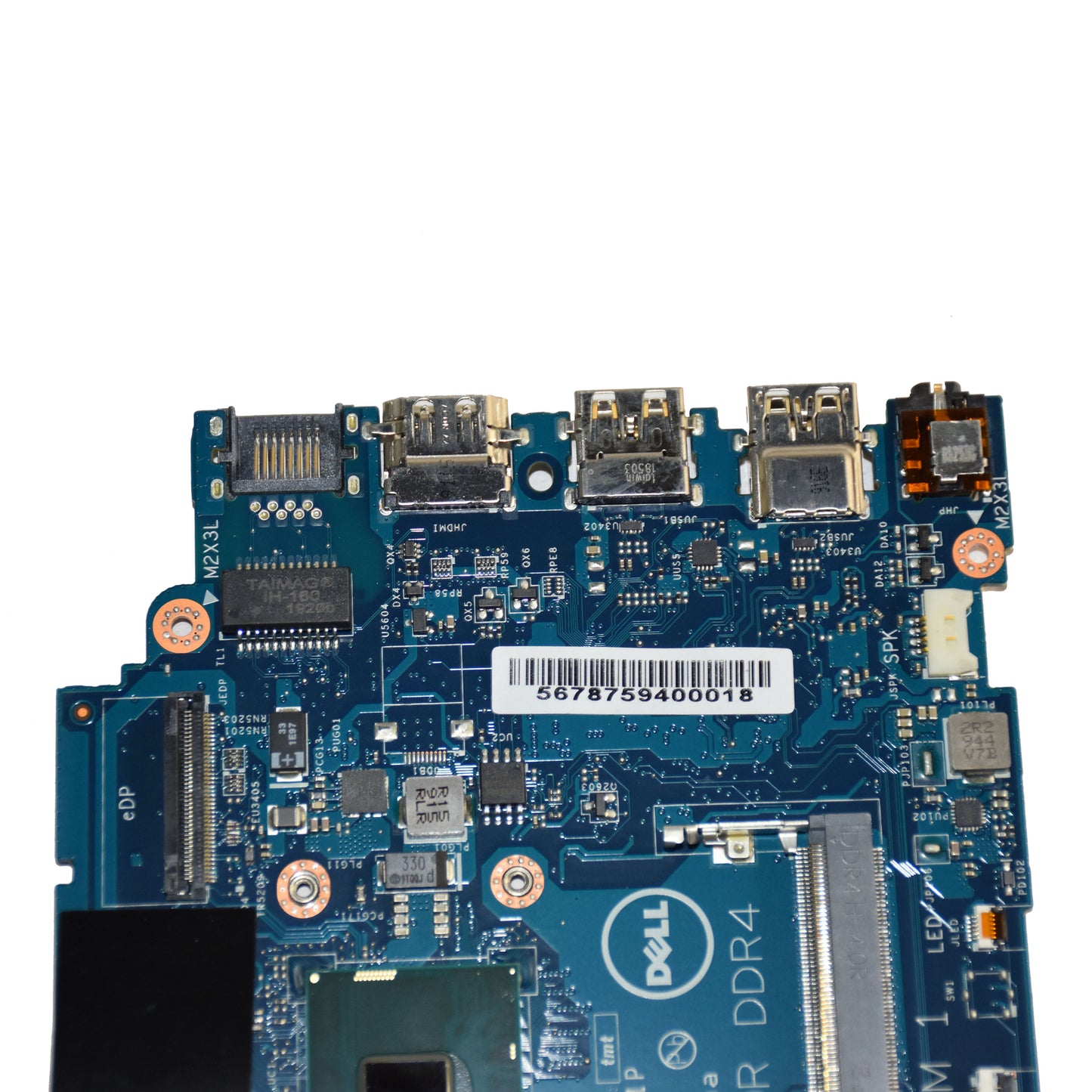 Dell Inspiron 7572 7472 i5-8250U 1.6GHz Nvidia MX150 Motherboard DVY4W LA-F251P