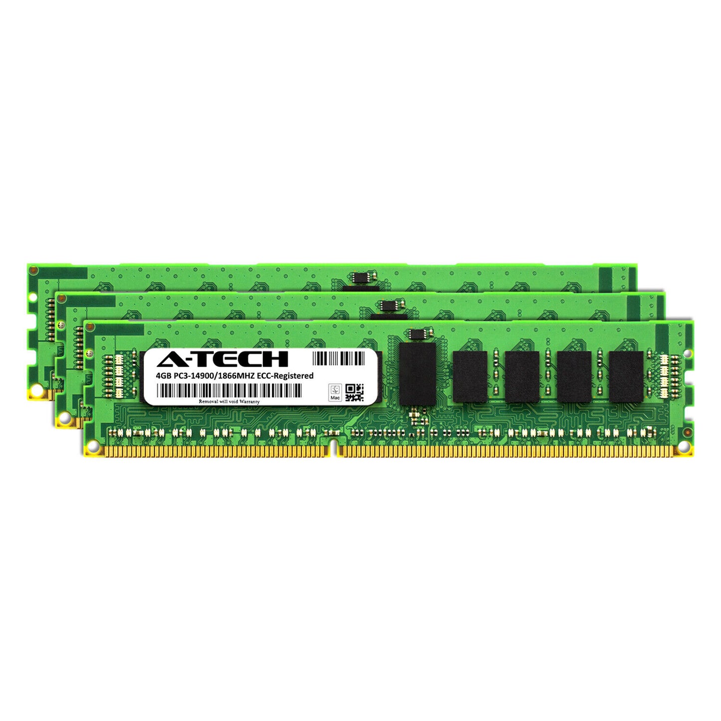 12GB Kit 3X 4GB Apple Mac Pro Late 2013 ME253LL/A MD878LL/A MacPro6,1 Memory Ram