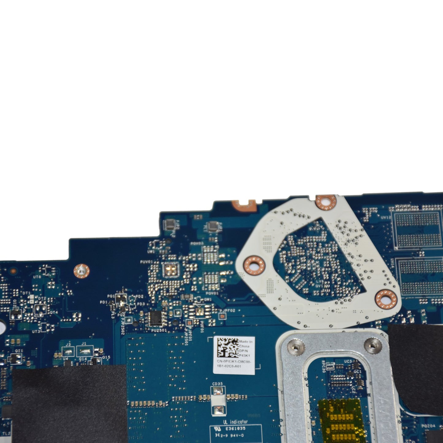 Dell Inspiron 15 3505 Laptop Motherboard AMD Athlon Silver 3050U LA-K037P P43K1