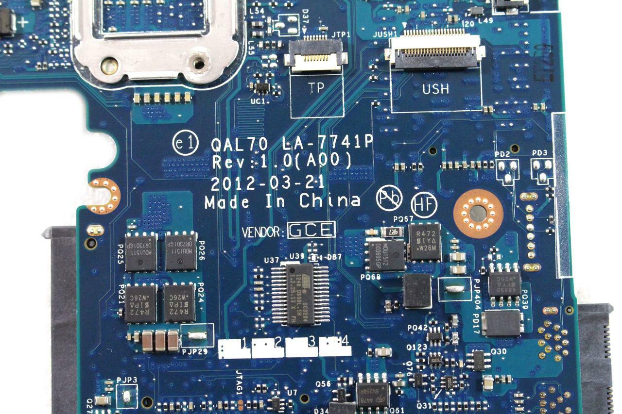 Dell JCD99 Latitude E6330 Intel Core i7 3rd Gen. 3GHz Laptop Motherboard
