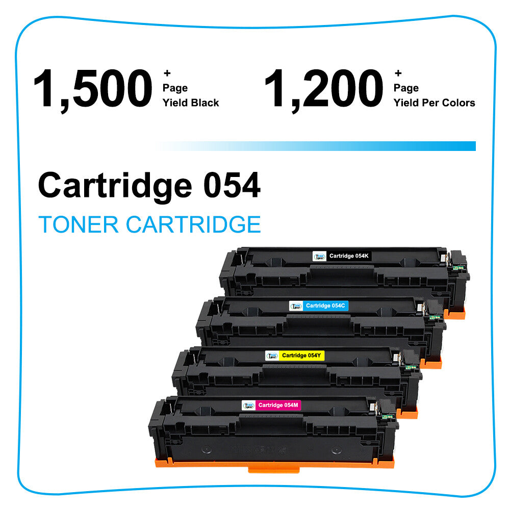 8PK CRG-054 Toner Compatible For Canon 054 imageCLASS MF642cdw MF644cdw MF641cw