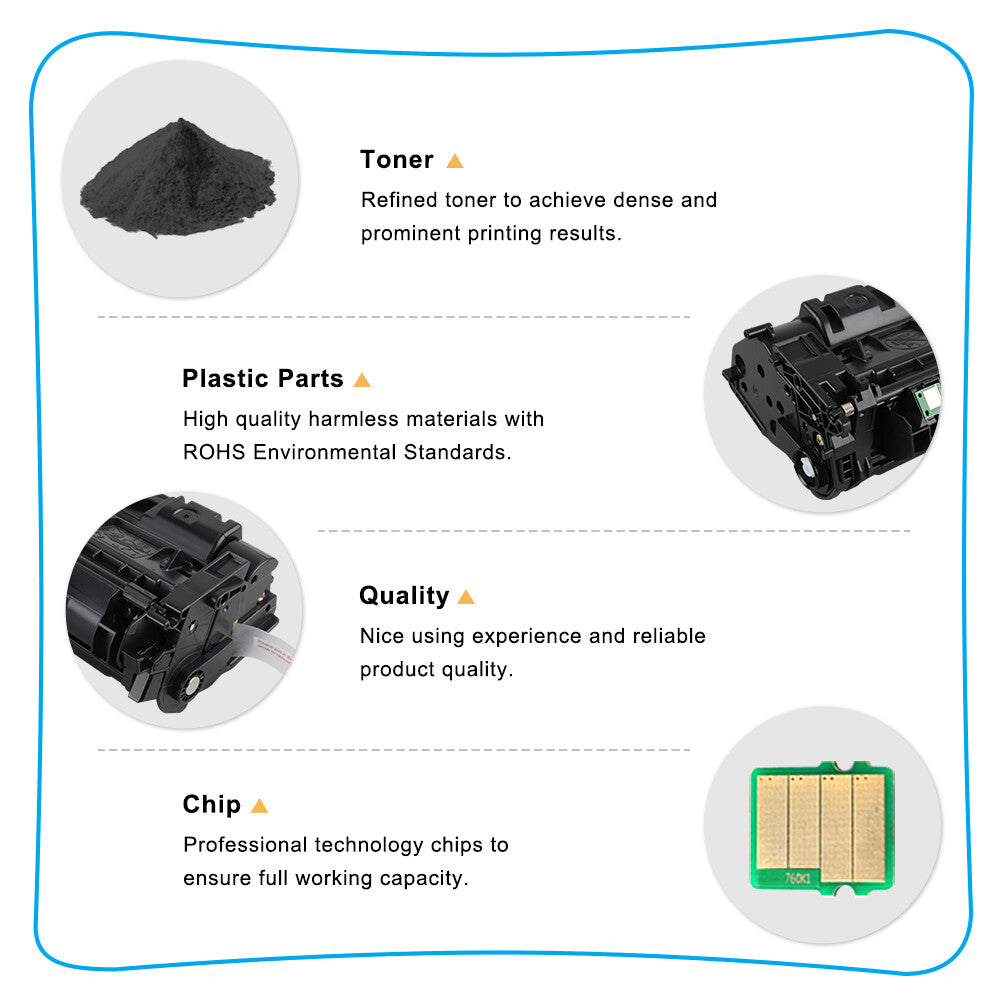 10 PK High Yield Q5949X 49X Toner Compatible With HP Laserjet 1320nw 1320tn 1320