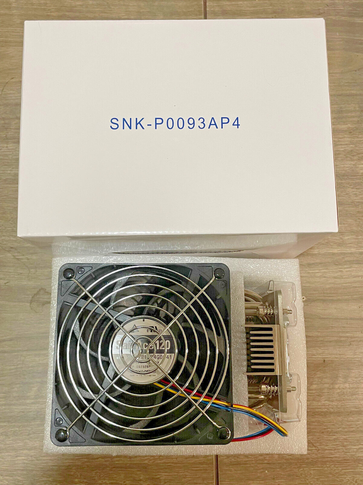 Supermicro SNK-P0093AP4 4U Active CPU Heat Sink for AS-3015A-I AM5 Workstation
