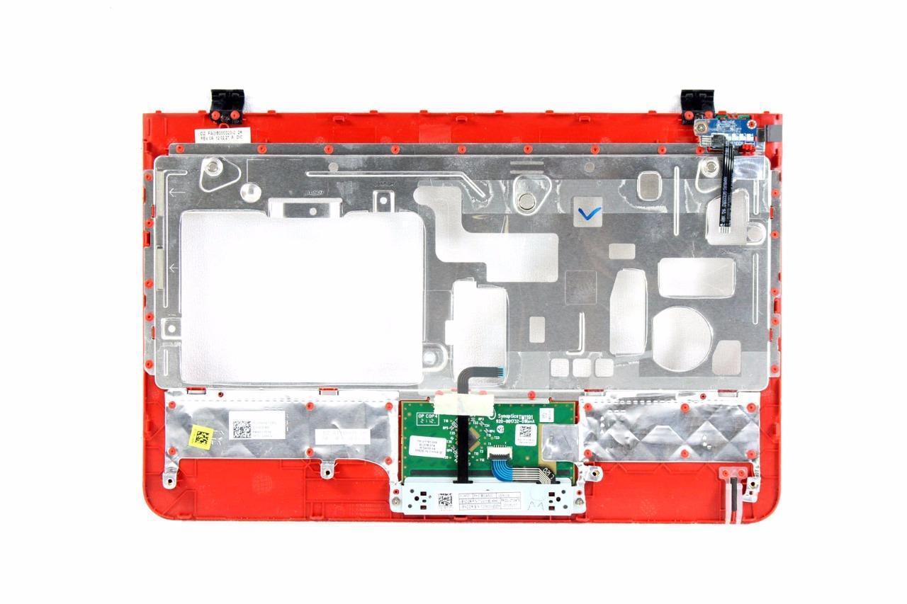 New Genuine Dell Inspiron 1122 Red Palmrest TouchPad Assembly JHW0V