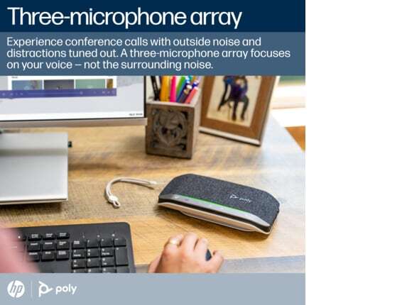 Poly Sync 20+M Speakerphone +USB-A to USB-C Cable +BT700 dongle +Pouch