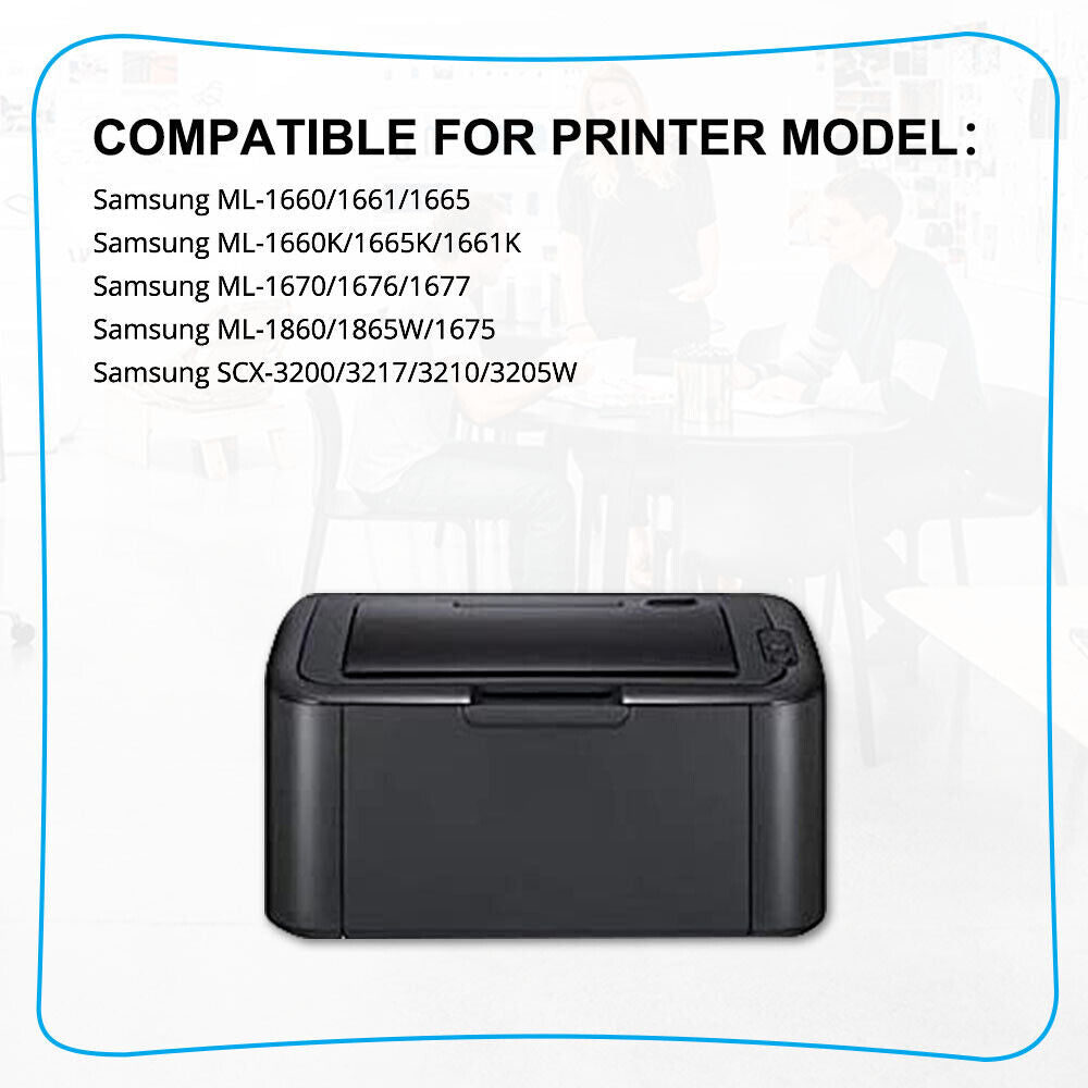 2-PacK Compatible MLT D104S D104S Toner Cartridge For ML-1865 Laser Printers