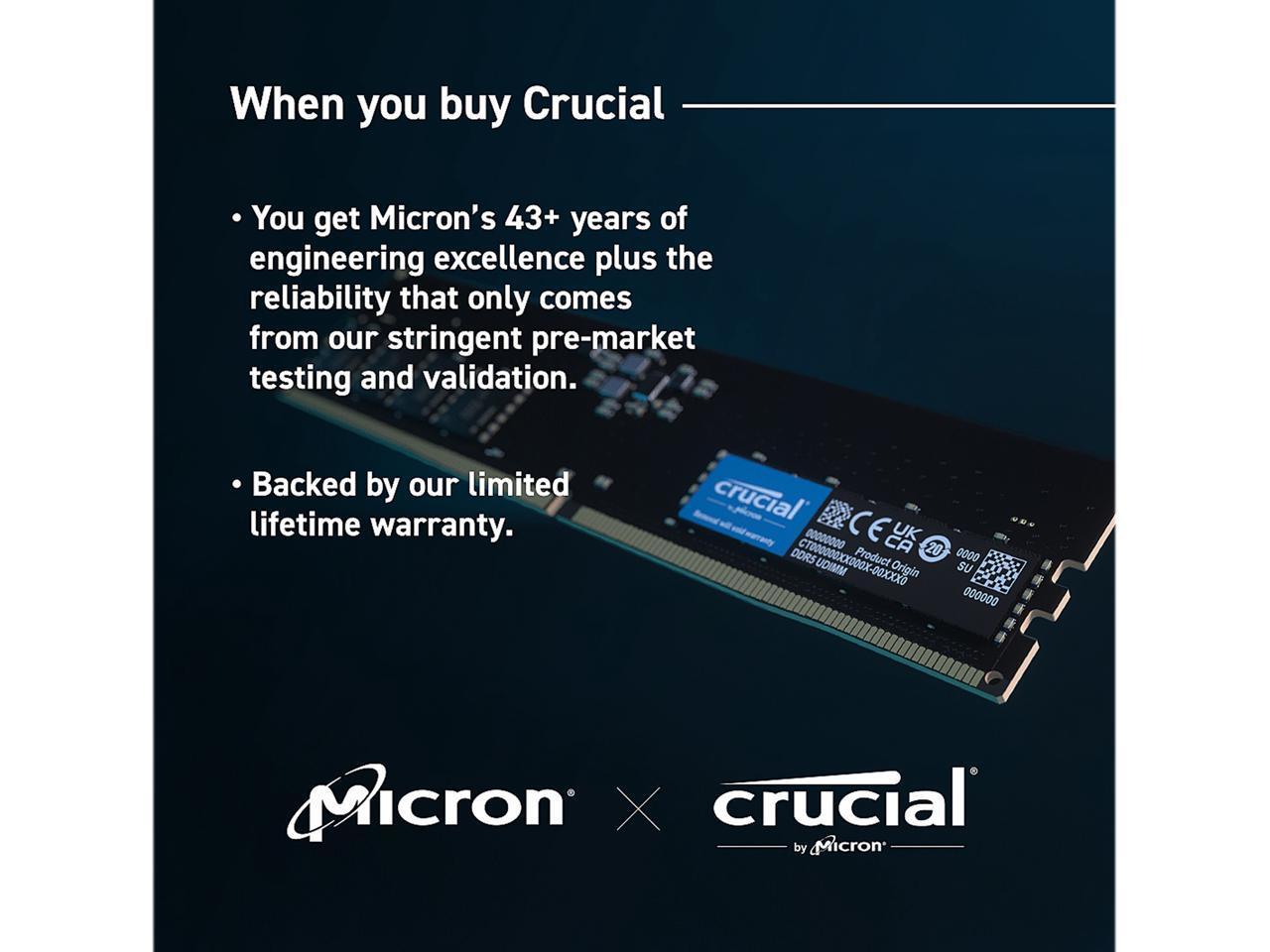 Crucial MEM 8G|CRUCIAL CT8G56C46U5