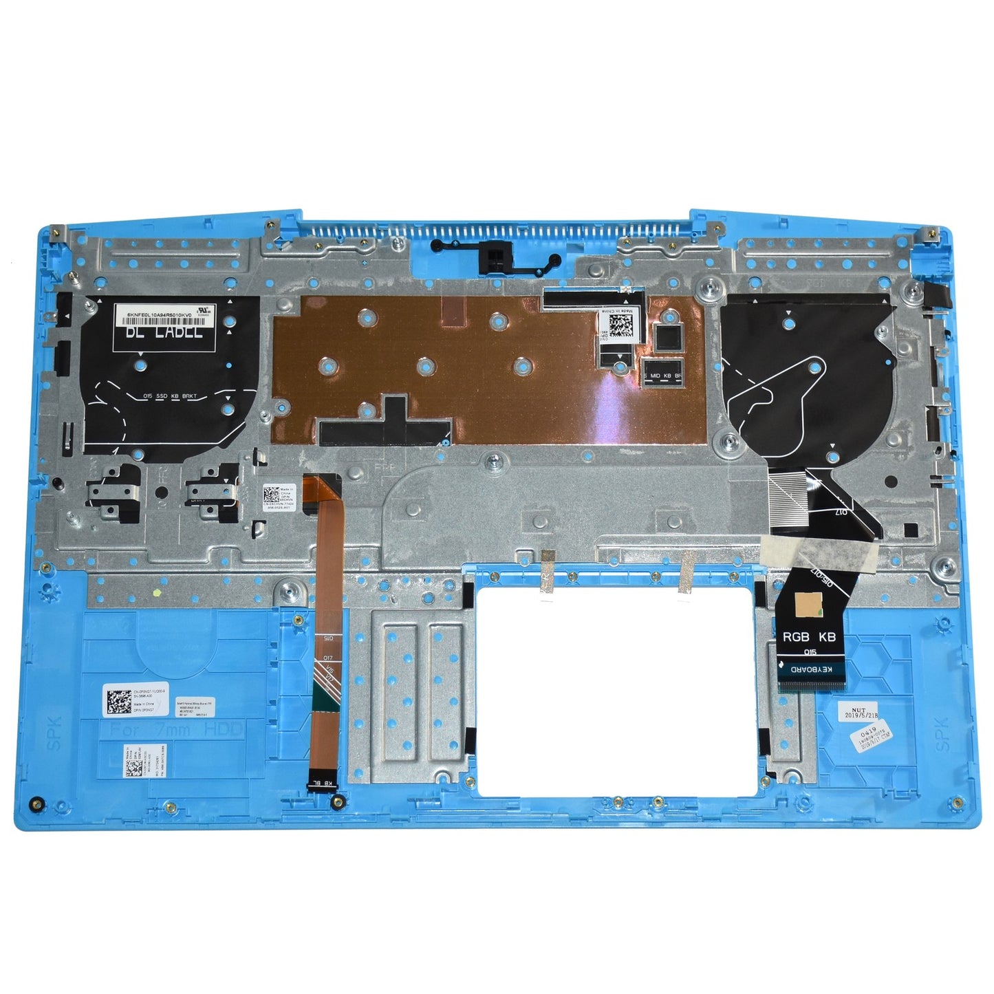 Dell G Series G3 3590 Palmrest Keyboard Assembly RGB Backlit US QWERTY 297JM
