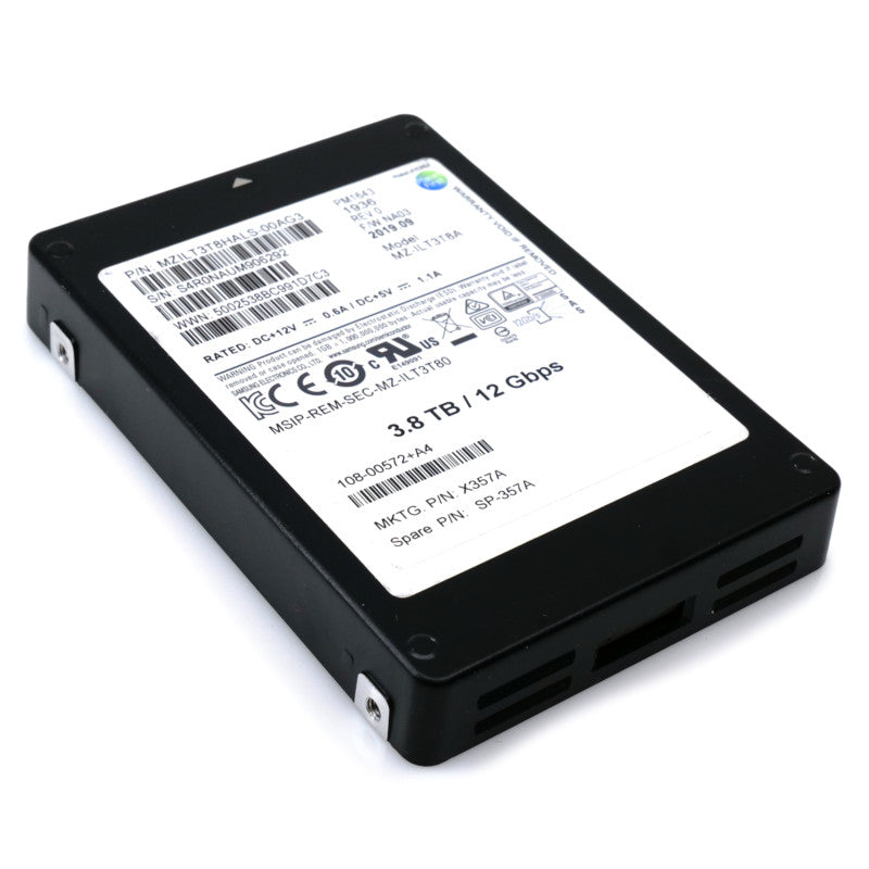 Samsung PM1643 3.84TB Enterprise SSD SAS 12Gb/s 2.5 (NOT FOR HOME PC)