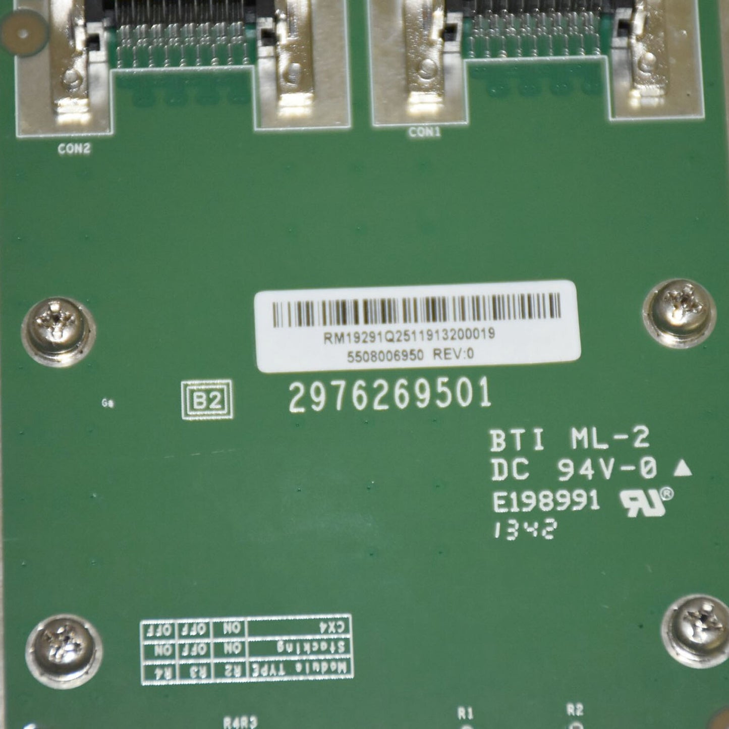 Genuine Dell PowerConnect 6224 6248 Switch 10Gb Stacking Module Dual Port GM765