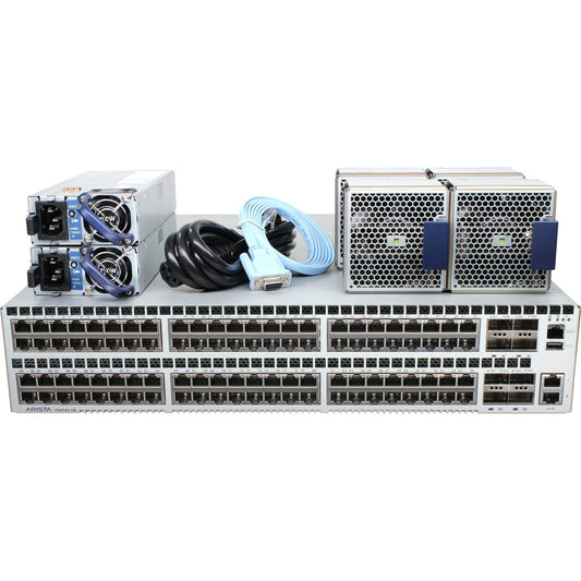 Arista DCS-7050TX2-128-R 96P 10GbE RJ45 8P 40GbE QSFP+ Switch