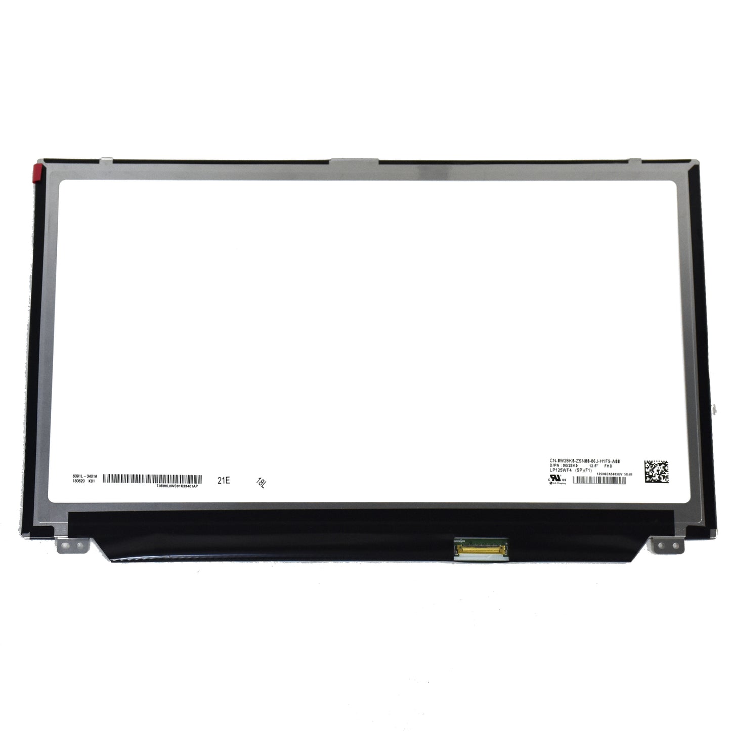 Dell Latitude 7280 5280 12.5" FHD Matte LCD Screen LP125WF4 SP F1 W28K0