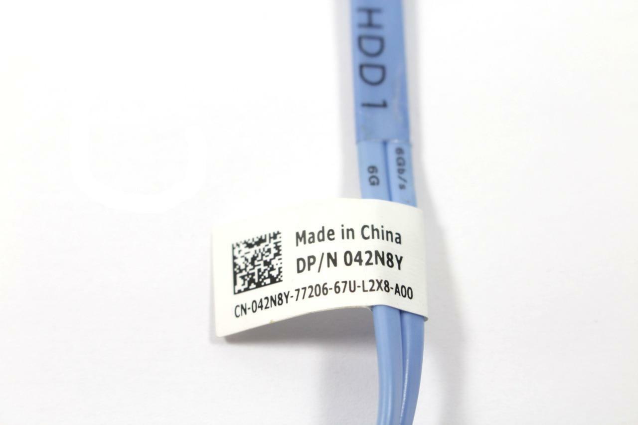 Lot of 10 Dell PowerEdge R220 Blue Flat 2.5/3.5 HDD 1 SATA Cable 42N8Y 042N8Y