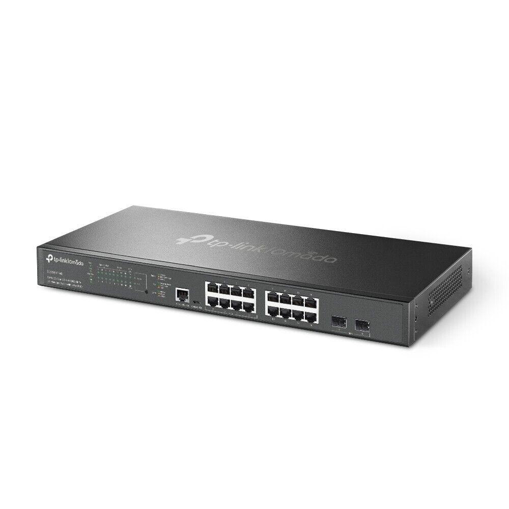 TP-Link SG3218XP-M2 | Omada 16-Port 2.5G L2+ Managed Switch | 8*PoE | 2*10Gb SFP