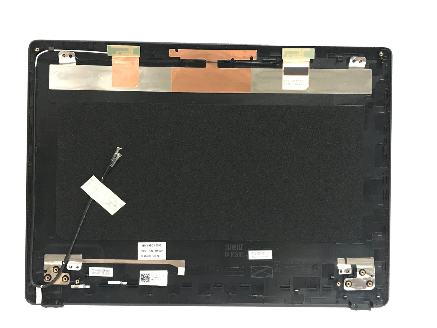 New Dell Latitude 3480 14" LCD Back Cover Lid Matte Black HF2D7 0HF2D7