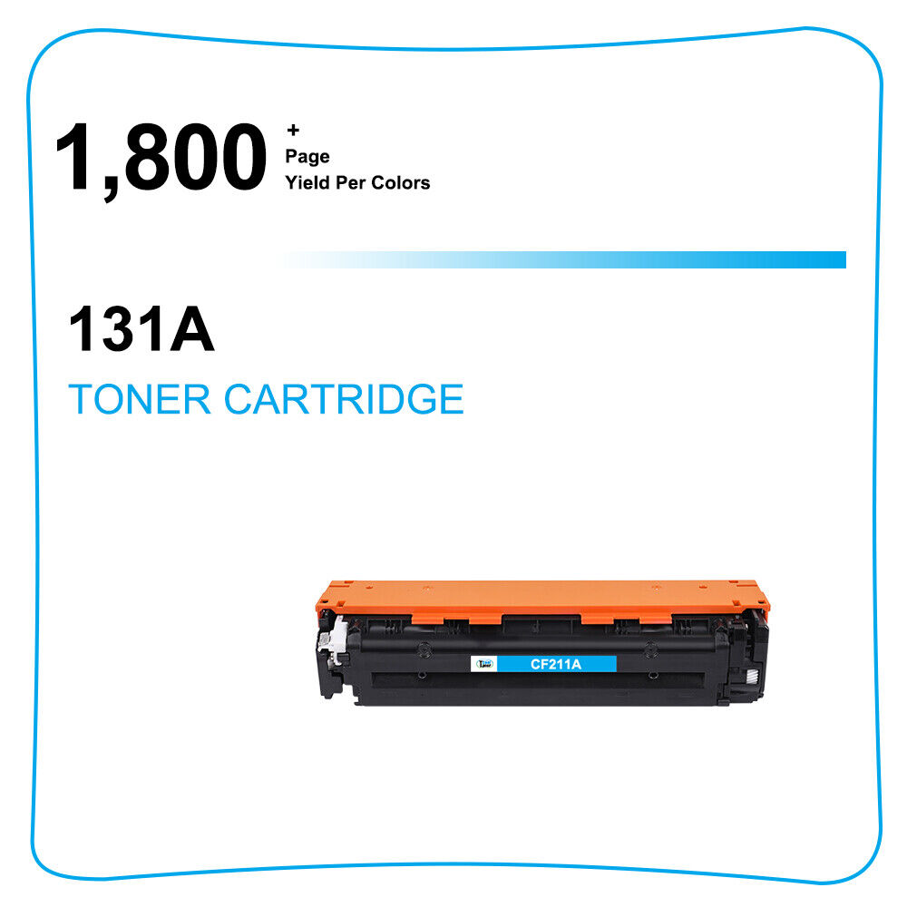 4PK CF210A Toner Compatible With HP 131A Laserjet Pro 200 Color MFP M276nw M251n