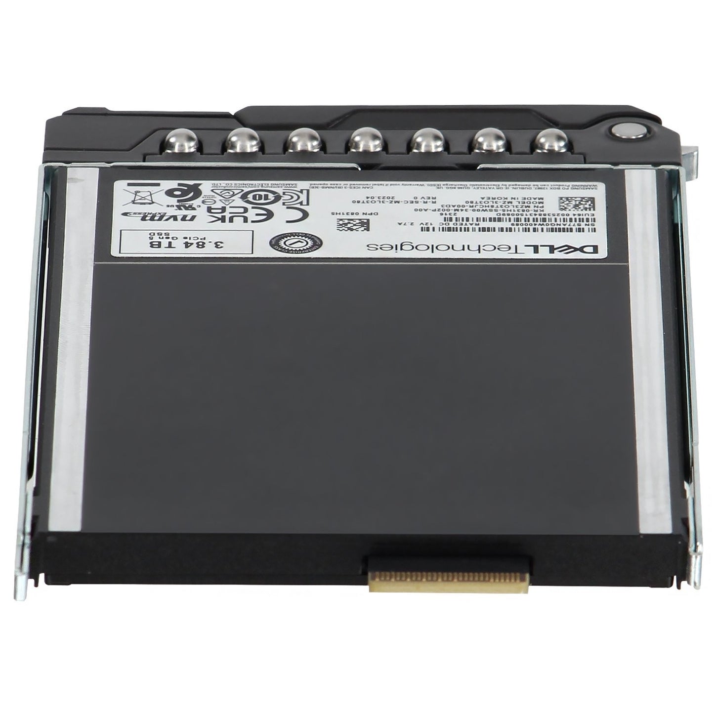 Dell 3.84TB PCIe Gen5 NVMe RI TLC E3.S SSD PM1743 (831H5)