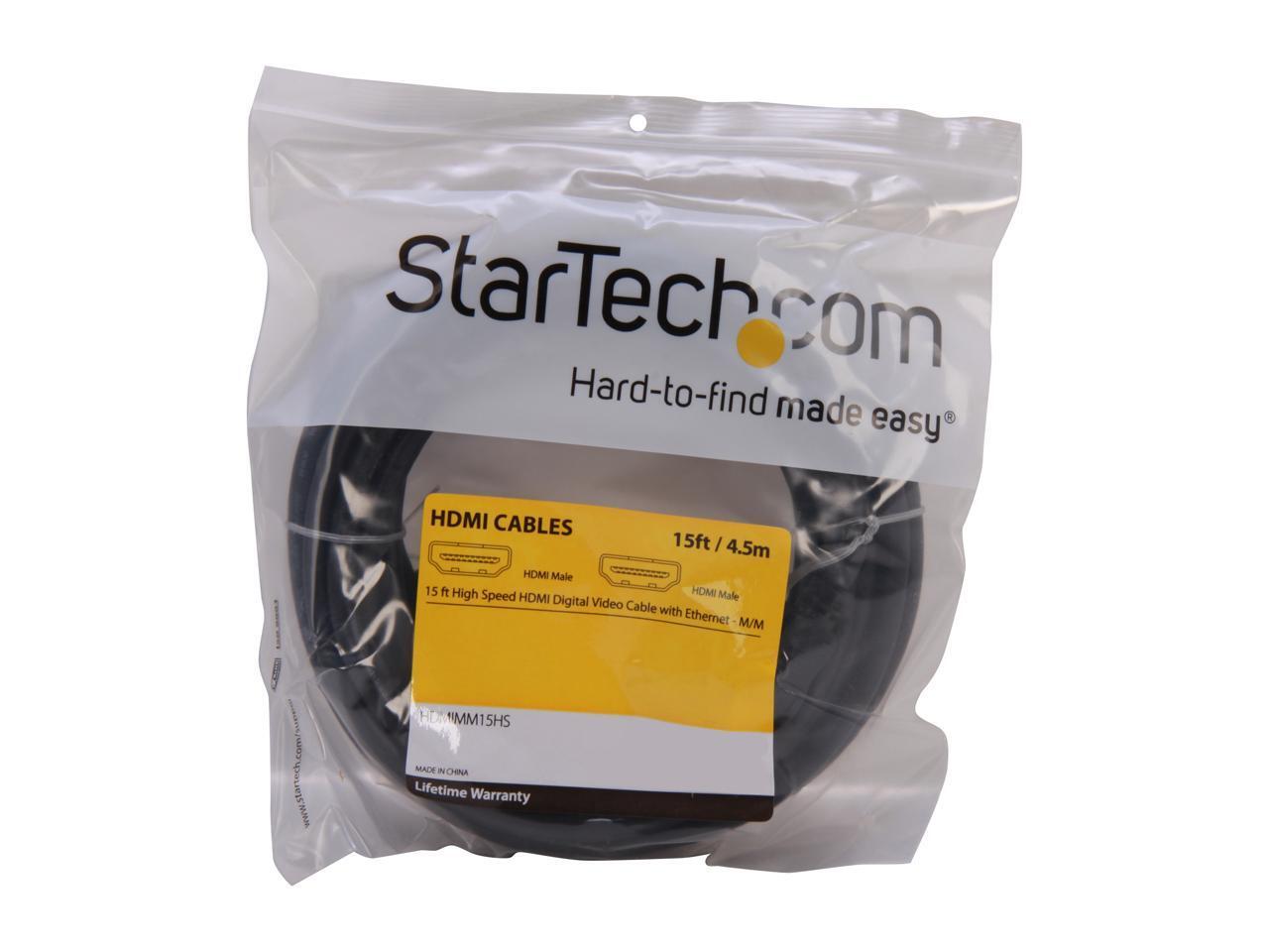 HDMI CABLE STARTECH | HDMIMM15HS R