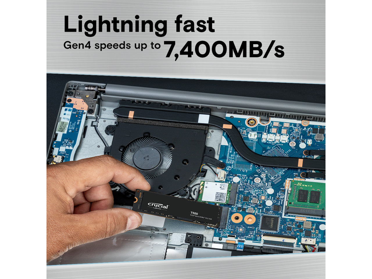 Crucial SSD 500G|CRUCIAL CT500T500SSD8 R