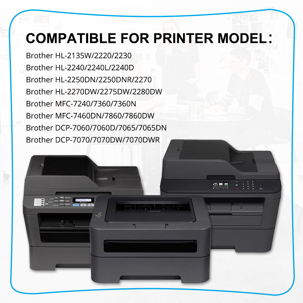 20 TN450 Toner Cartridge Compatible with Brother TN-420 MFC-7860DW HL2240 2270dw