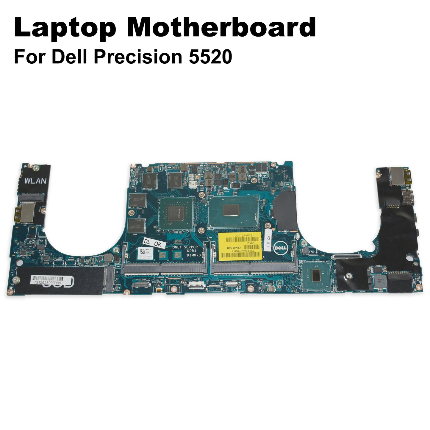 Dell Precision 5520 i7-6820HQ 2.7GHz Quad-Core Motherboard LA-E331P HW7C4