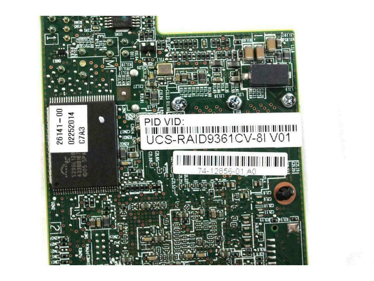 LSI MegaRAID SAS 9361CV-8i - storage controller (RAID) - SATA 6Gb/s / SAS 12Gb/s (NOT FOR HOME PC)