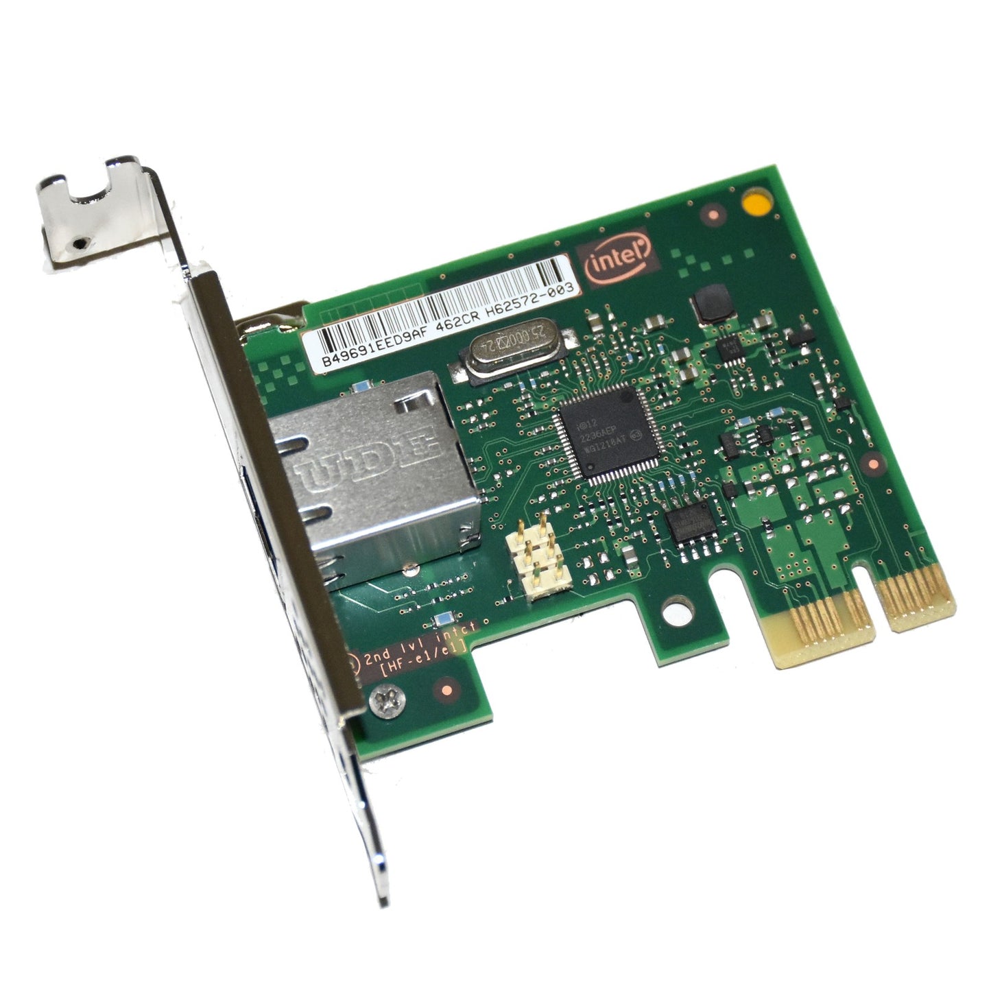 Dell Intel I210-T1 1GbE Single Port PCIe Low Profile Network Adapter Card FHNX8