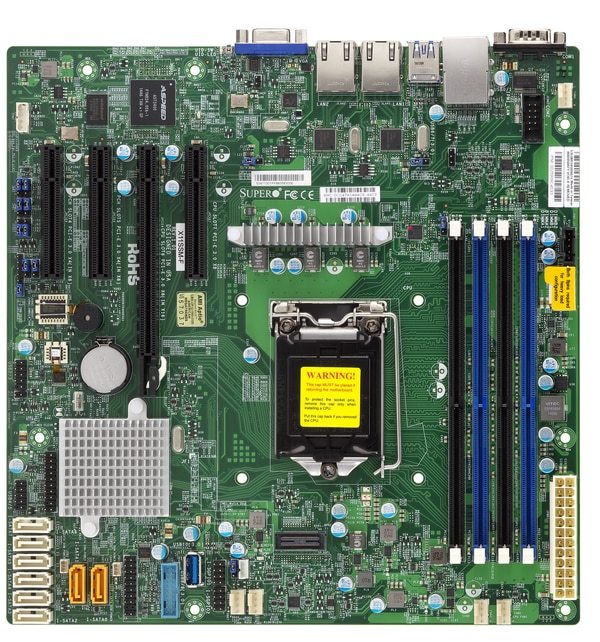 SuperMicro X11SSM-F Motherboard