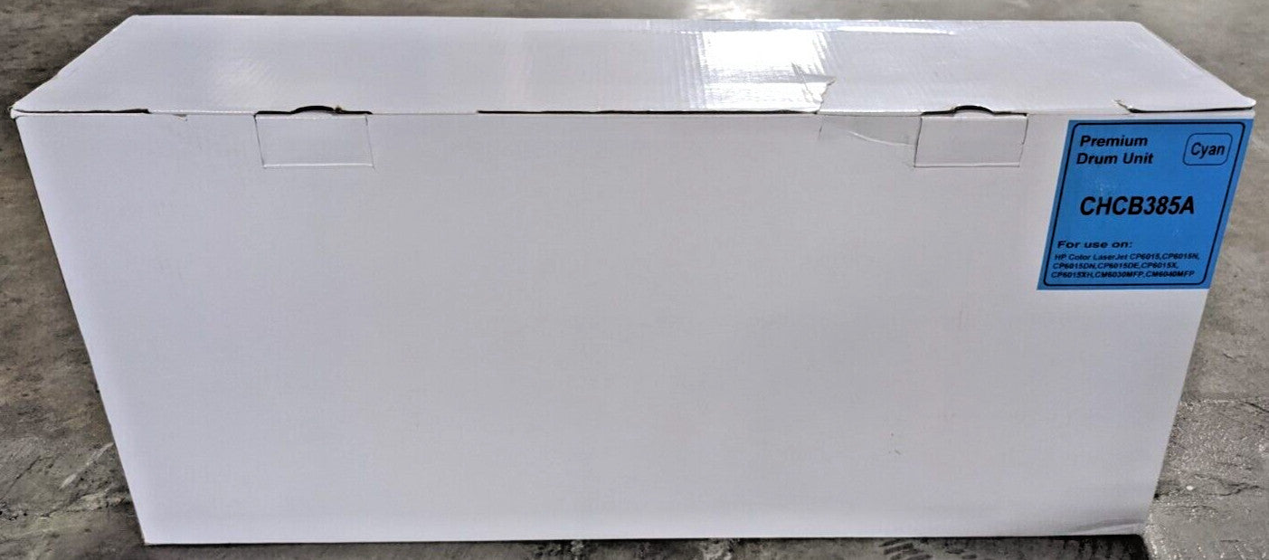 Compatible Replacement for HP CB385A Cyan Drum Unit 23K Page CP6015 CM6030 NEW