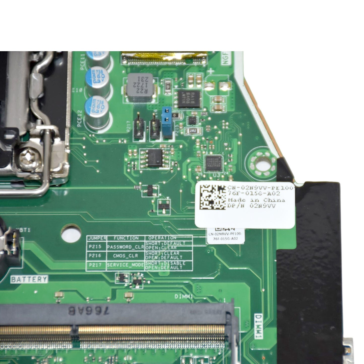 Dell Optiplex 5250 All-in-One Intel Q270 chipset DDR4 Desktop Motherboard 2N9VV