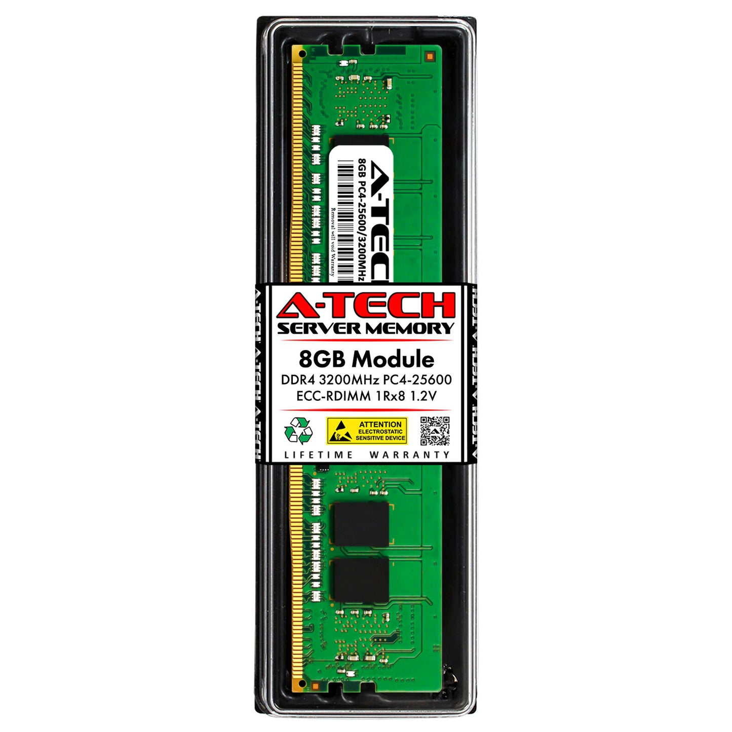 8GB 1Rx8 PC4-3200 RDIMM Dell PowerEdge XR11 R740xd2 T550 R650 R440 Memory RAM