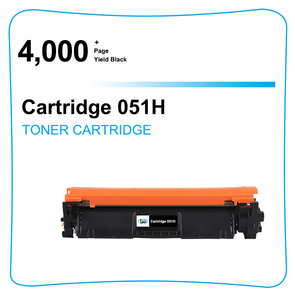 10PK CRG-051H Toner Cartridge for Canon 051H ImageCLASS LBP162dw MF264dw MF267dw