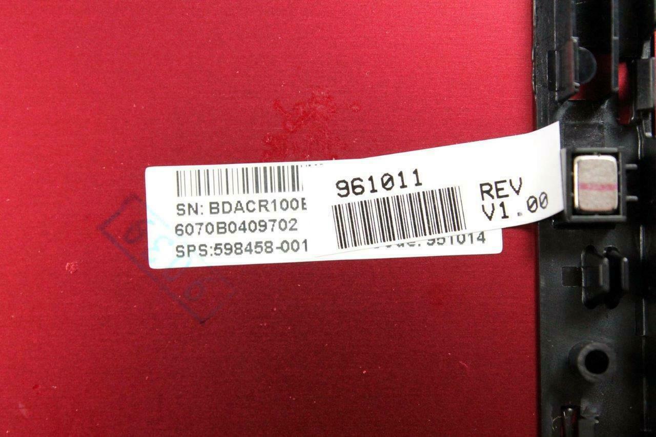 LOT x 5 OEM HP Mini 5102 5103 Touch Red Lid Top Cover 599284-001 598458-001