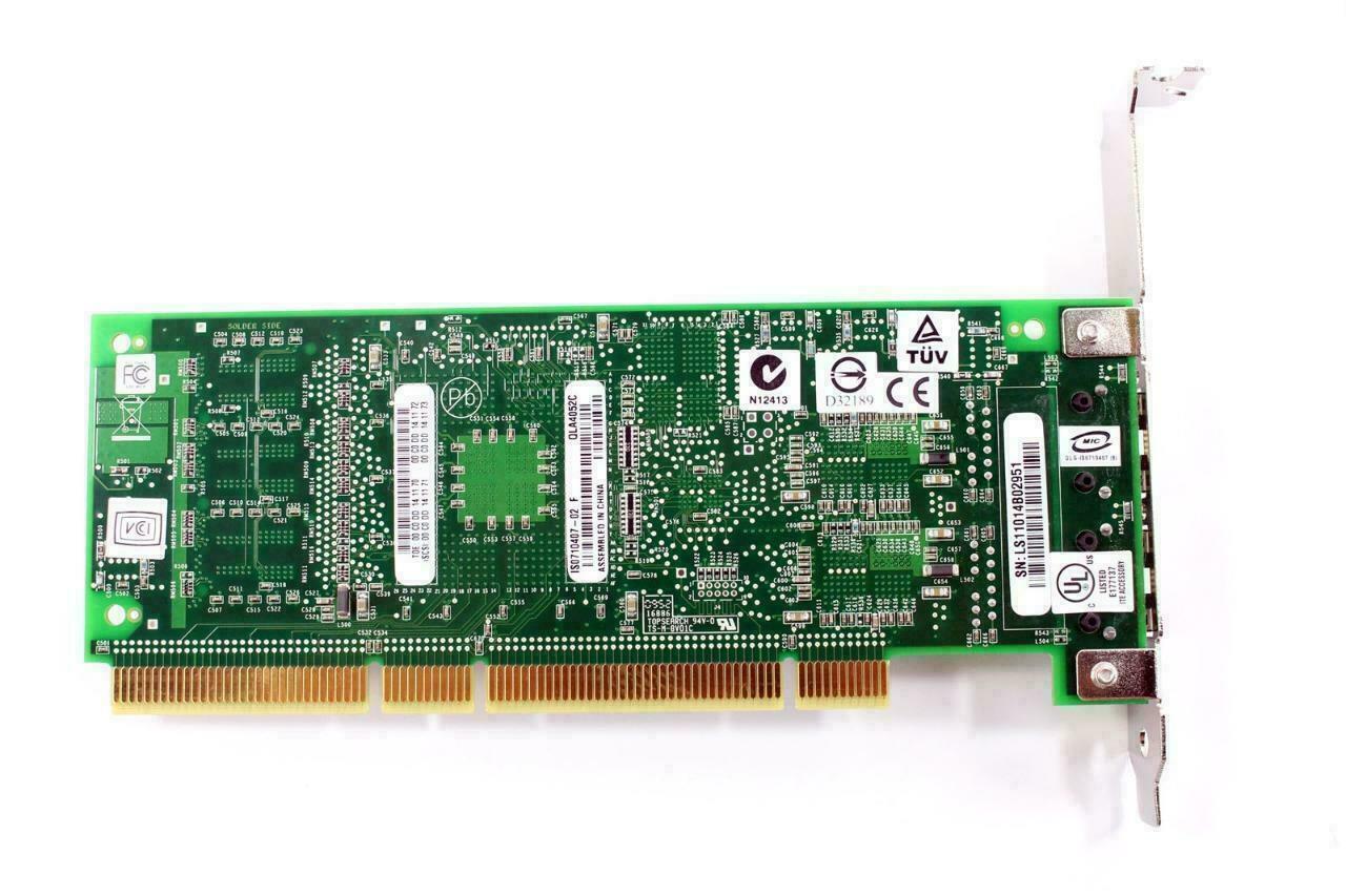 Lot of 5 QLE4062C-T-DEL-SP ISCSI C9C50 iSCSI PCIe Dual Port HBA Host Bus Adapter