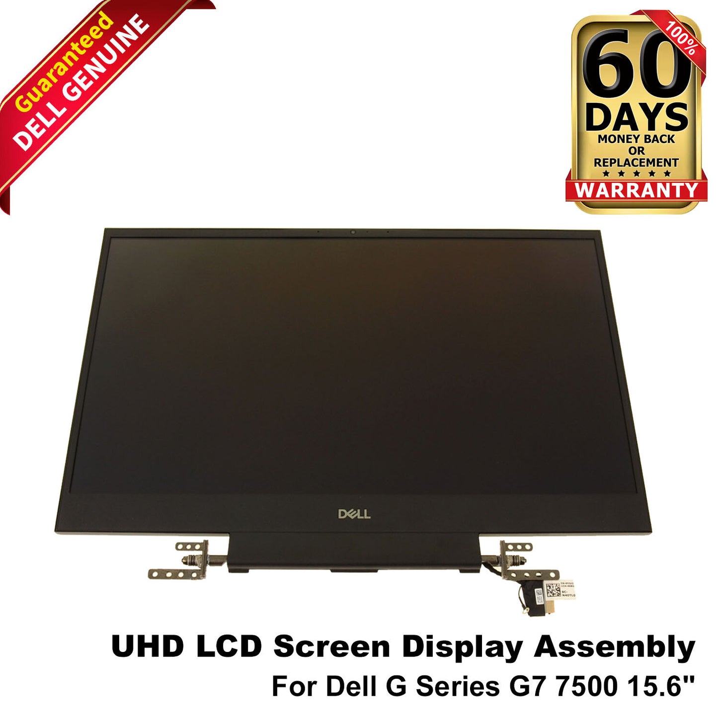 Dell G7 7500 15.6" UHD OLED 4K Non-Touchscreen LCD Display Assembly Y3J37