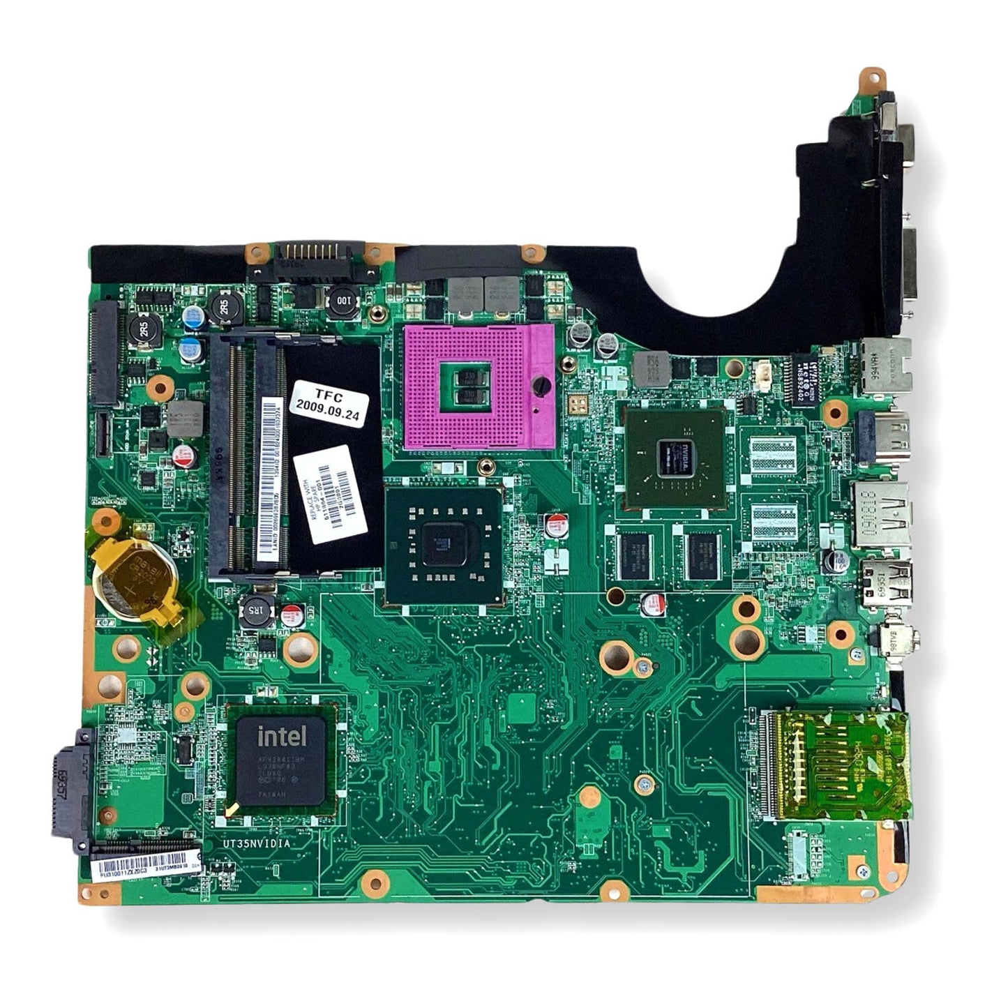 HP Pavilion DV6 DV6-1000 Intel PM45 DDR2 s478 Motherboard 511864-001 31UT3MB0010