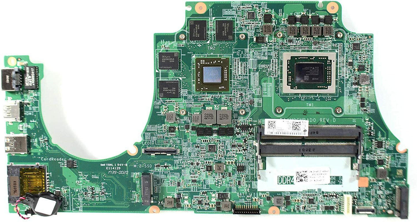 Dell Inspiron 5576 DAAM9CMBAD0 AMD A10-9630P 15.6" CPU Laptop Motherboard H45TD