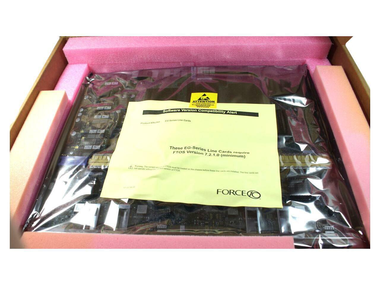 Dell Force10 Network 4-Port 10GBE Line Card Laser Modules C72D8 0C72D8