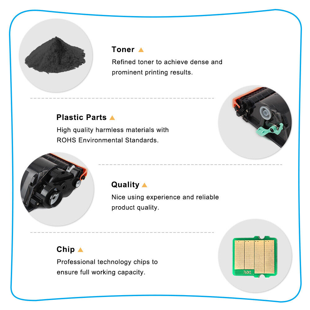 6PK TN750 Toner Compatible for Brother MFC-8810DW 8510DN 8515DN HL-5470DW 5440D