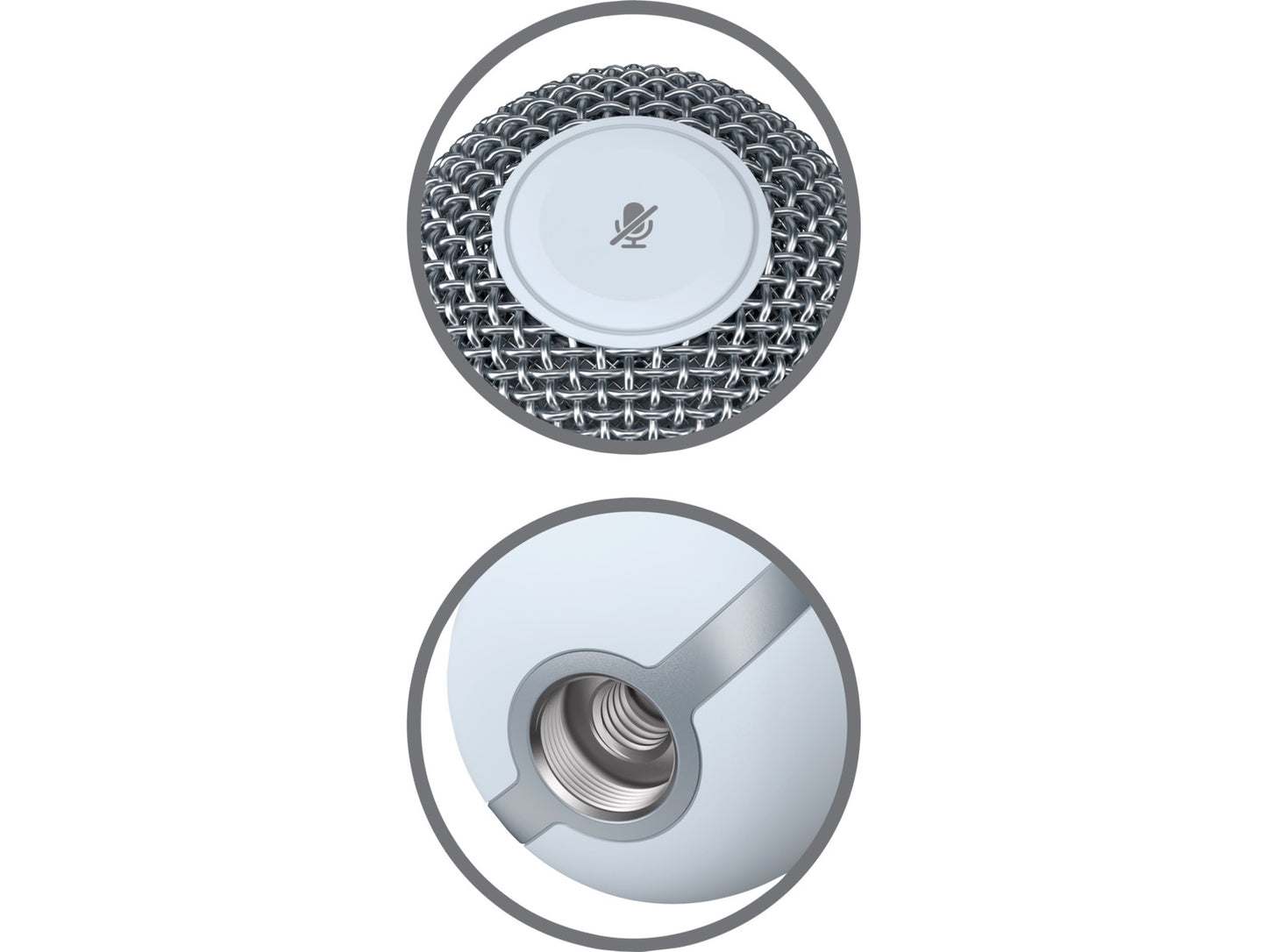 HyperX SoloCast - USB Microphone (White)