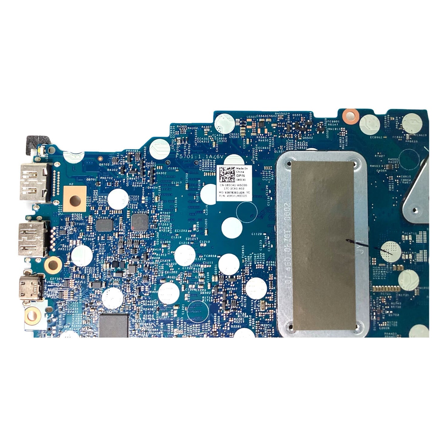 Dell Inspiron 5501 Motherboard i7-1065G7 1.3GHz Quad Core Nvidia Graphics 85C41