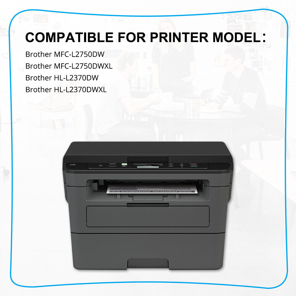 10x TN-770 Toner Compatible With Brother TN770 HL-L2370DW HL-L2350DW MFC-L2730DW
