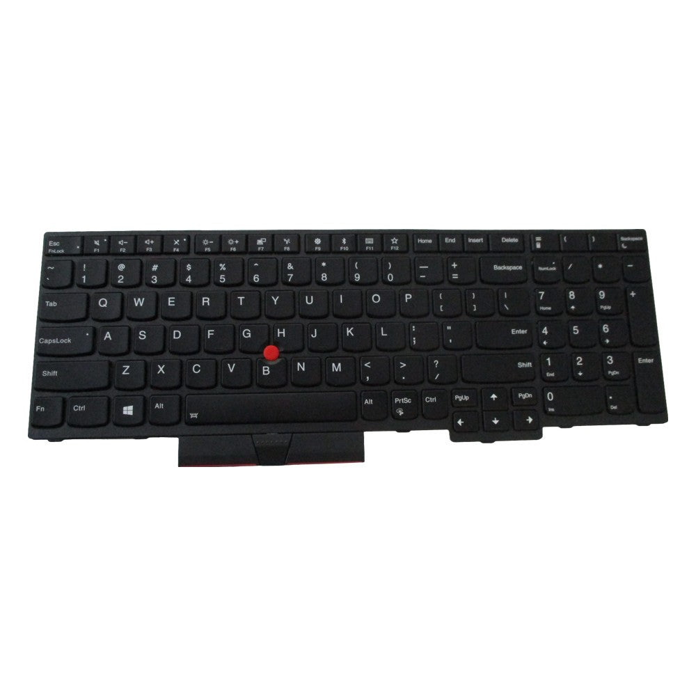 Backlit Keyboard w/ Pointer for Lenovo ThinkPad E580 E590 L580 L590 T590 Laptops