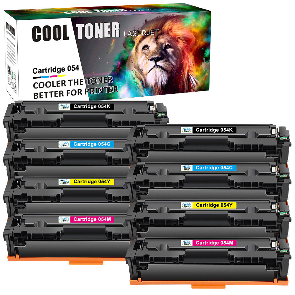 8PK CRG-054 Toner Compatible For Canon 054 imageCLASS MF642cdw MF644cdw MF641cw