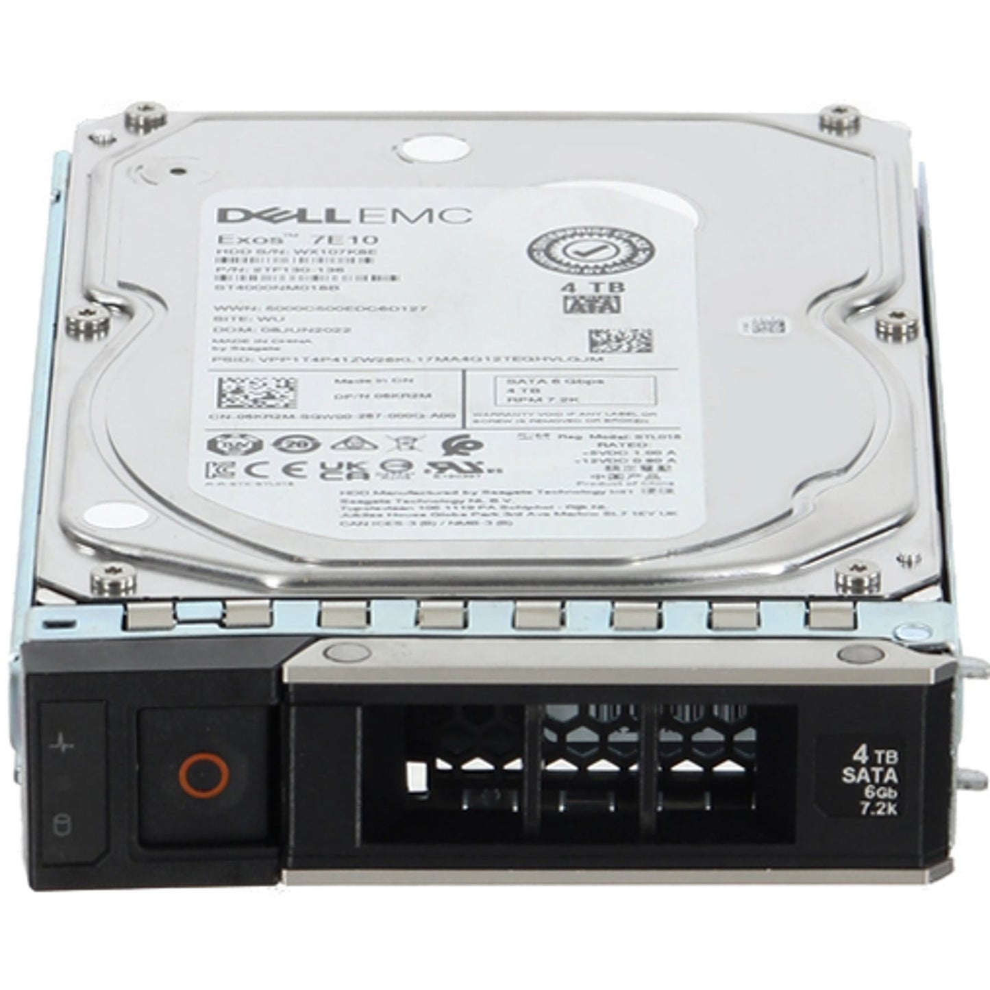 Dell 4TB 7.2K 512n 6Gbps SATA 3.5 HDD Exos 7E10 (6KR2M) -CR