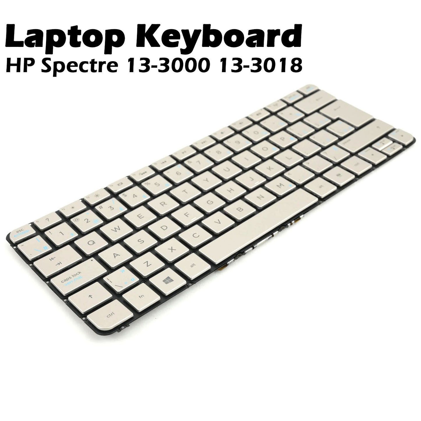 Genuine HP Spectre 13-3000 13-3018ca Canadian Laptop Keyboard 743897-DB1