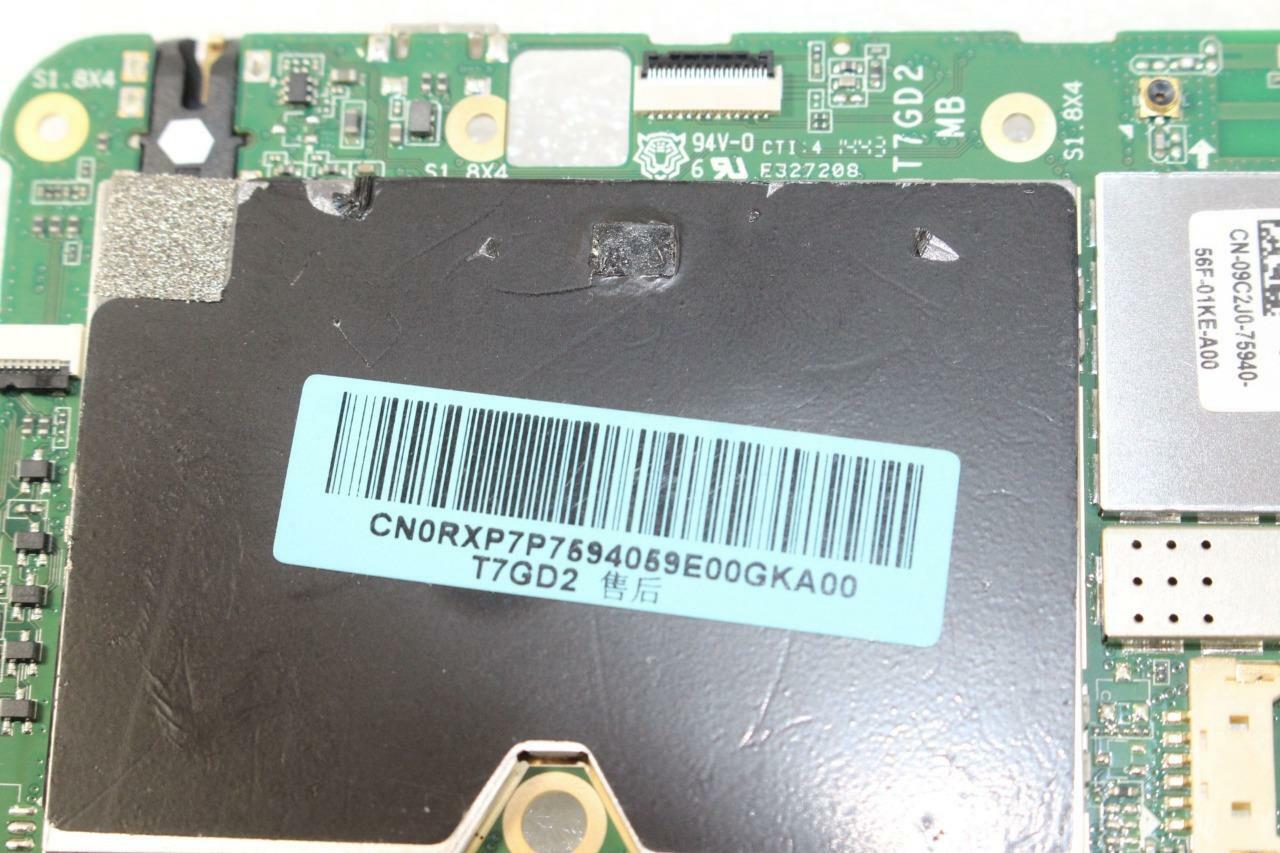 OEM Dell Venue 7 3741 Tablet Motherboard DDR3 Intel Atom 1.333GHz Processo 9C2J0