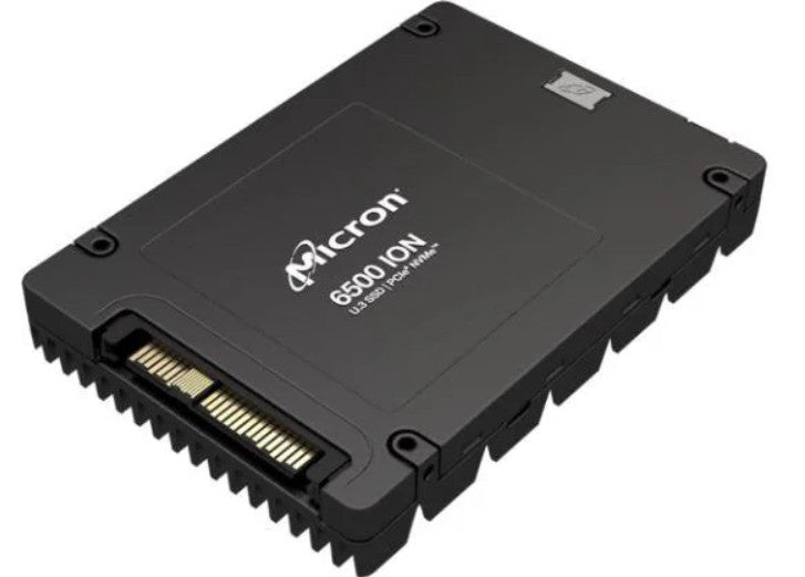 Micron MTFDKCC30T7TGR-1BK1DFCYYR 6500 ION 30.72 TB 2.5" U.3 PCIe 4.0 x4 SED SSD